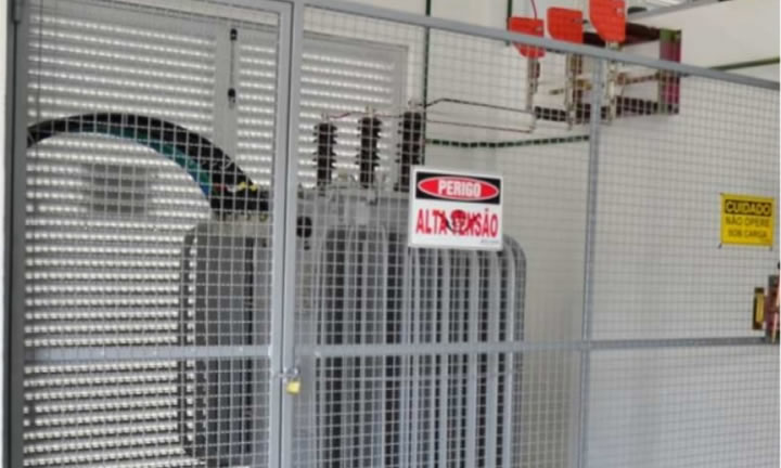 subestação elétrica